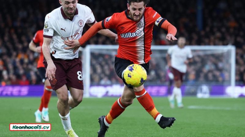 Ví dụ bắt kèo chấp trận đấu giữ Manchester City và Luton Town